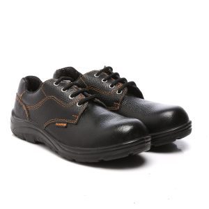 Agarson 9015 safety shoes black steel toe with PU sole