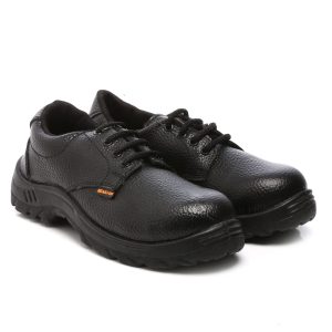 Agarson Power safety shoes black steel toe with PVC sole