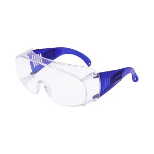 KARAM ES007 safety spectacles clear over prescription glasses