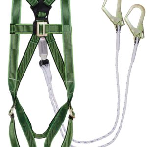 Udyogi ECO4 safety harness with energy absorbing lanyard