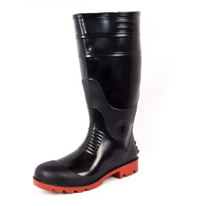 Agarson Supergold dual-density PVC red sole gumboot