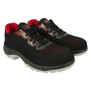 Unistar Comfort safety shoes black steel toe low-cut design