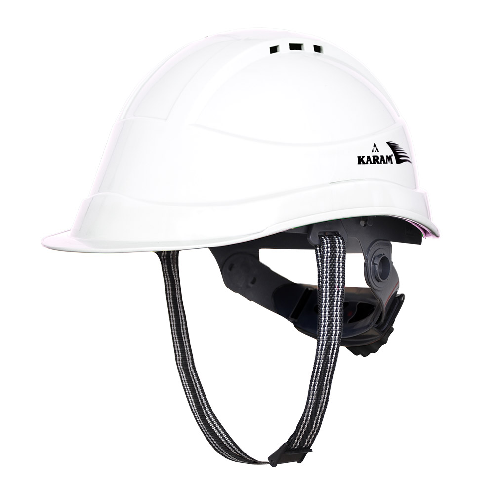 KARAM PN542 safety helmet with ratchet and protective peak