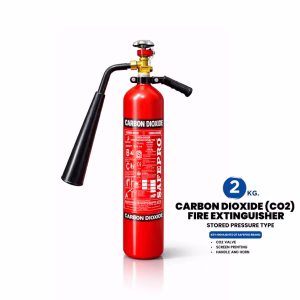 Safe Pro CO2 Portable Fire Extinguisher in 2 kg and 4.5 kg capacities