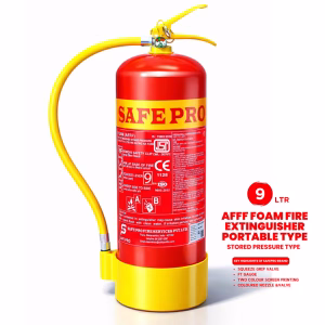 Safe Pro 9 Litre Mechanical Foam Fire Extinguisher with AFFF foam